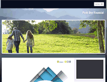 Tablet Screenshot of peakonefinancial.com